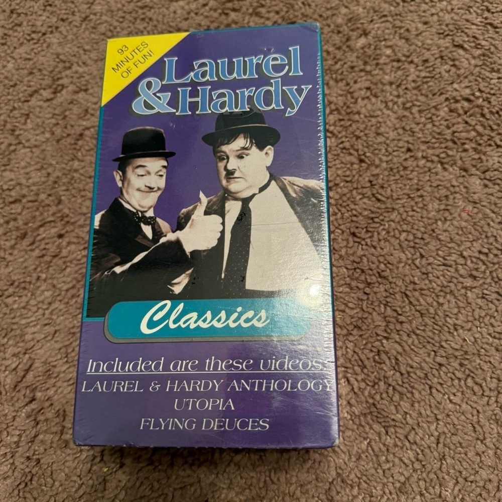 Laurel & Hardy Classics VHS